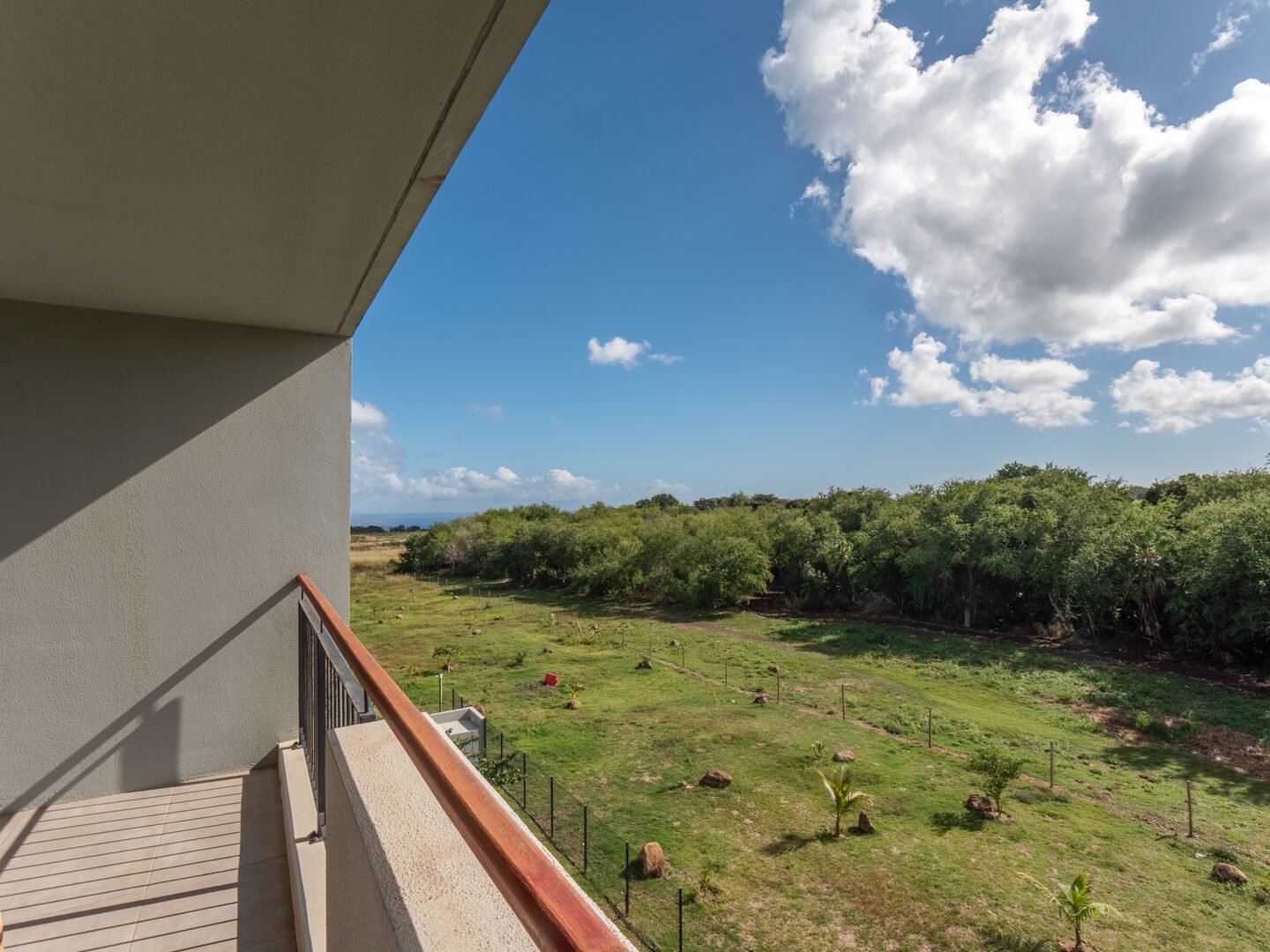 Appartement 2 chambres avec vue dégagée à louer à Cascavelle, Flic en Flac