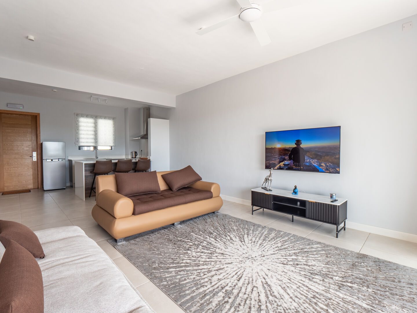 Appartement 2 chambres avec vue dégagée à louer à Cascavelle, Flic en Flac