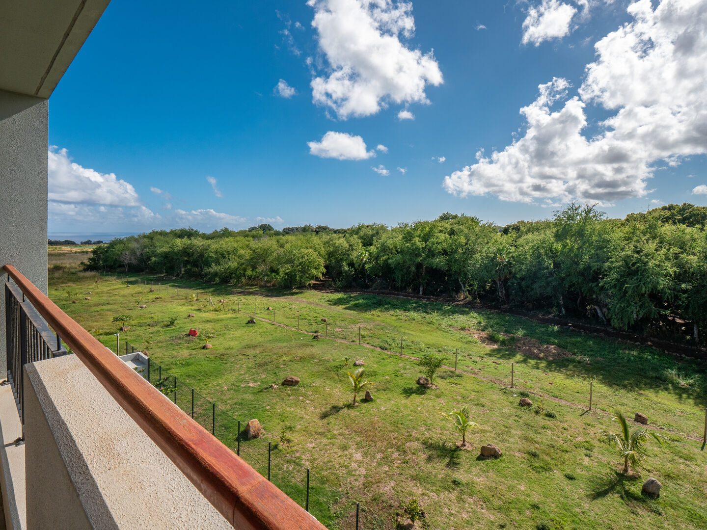 Appartement 2 chambres avec vue dégagée à louer à Cascavelle, Flic en Flac