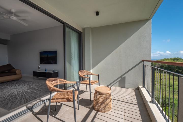 Appartement 2 chambres avec vue dégagée à louer à Cascavelle, Flic en Flac